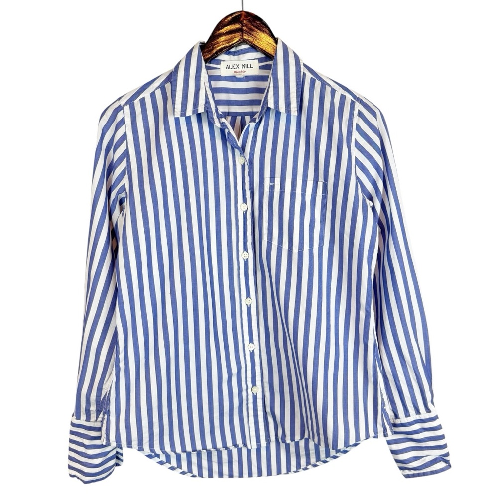 Alex Mill | Striped Button Down Shirt, S